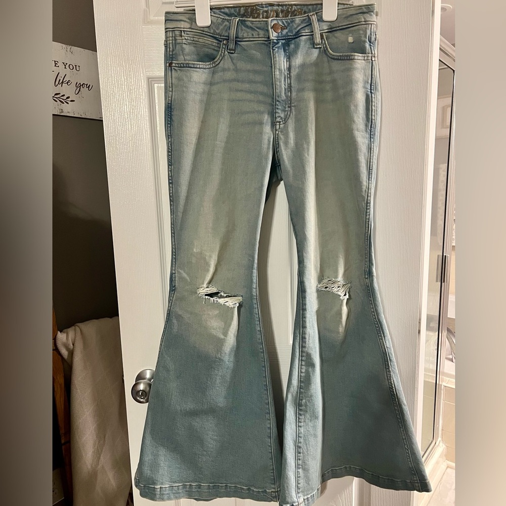 Wrangler Light Blue Flare Jeans